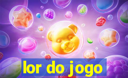 lor do jogo